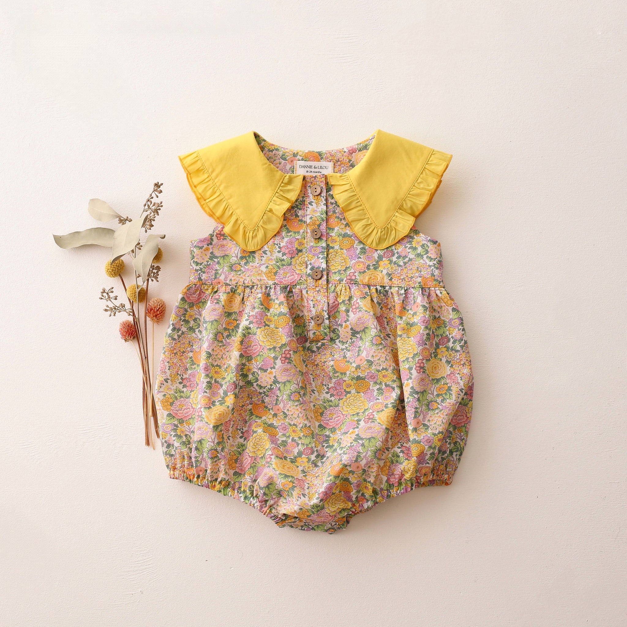 Sleeveless / Short Sleeve Bubble Playsuits – Dannie and Lilou