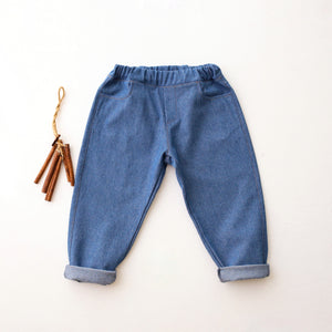 Dark Blue Denim Jeans