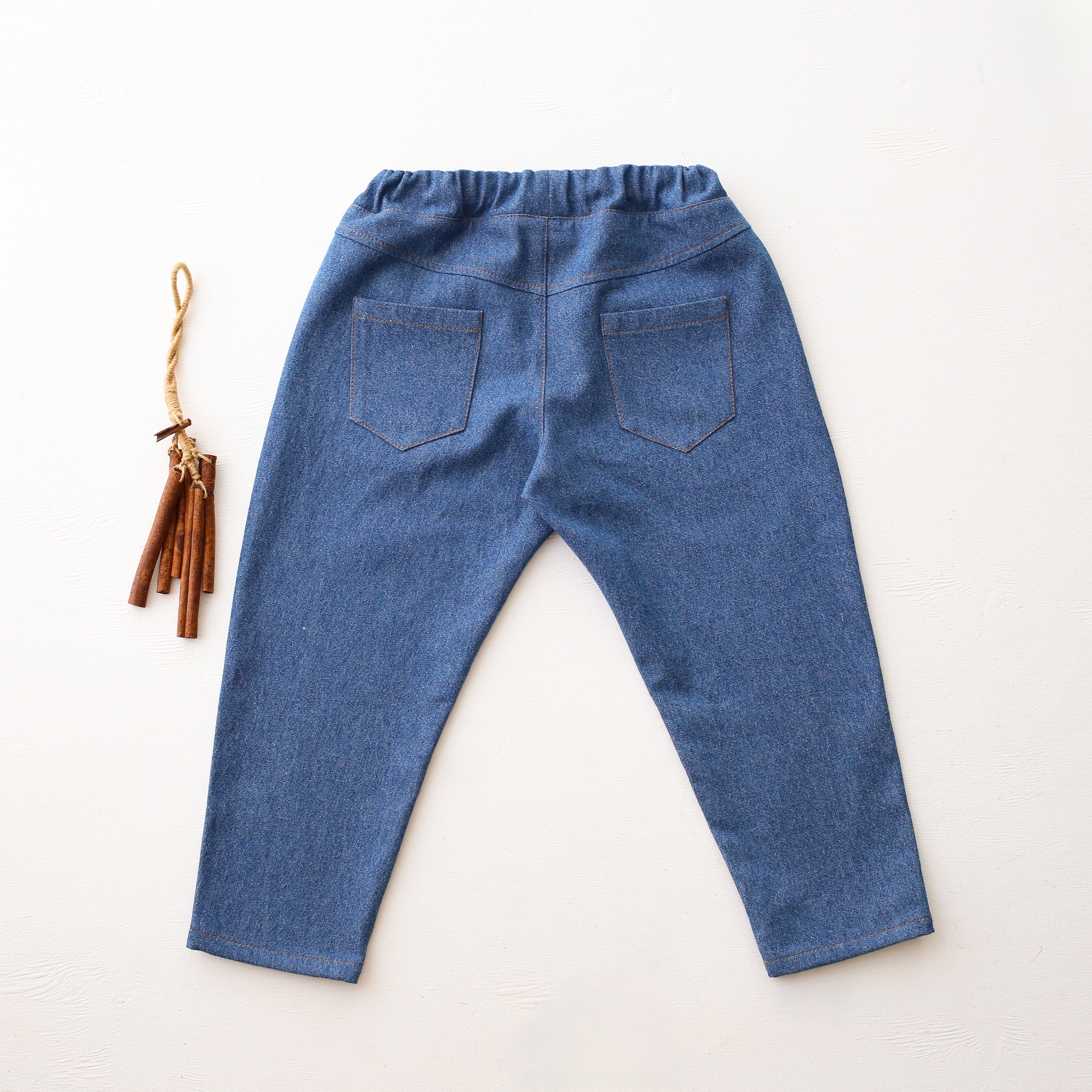 Dark Blue Denim Jeans