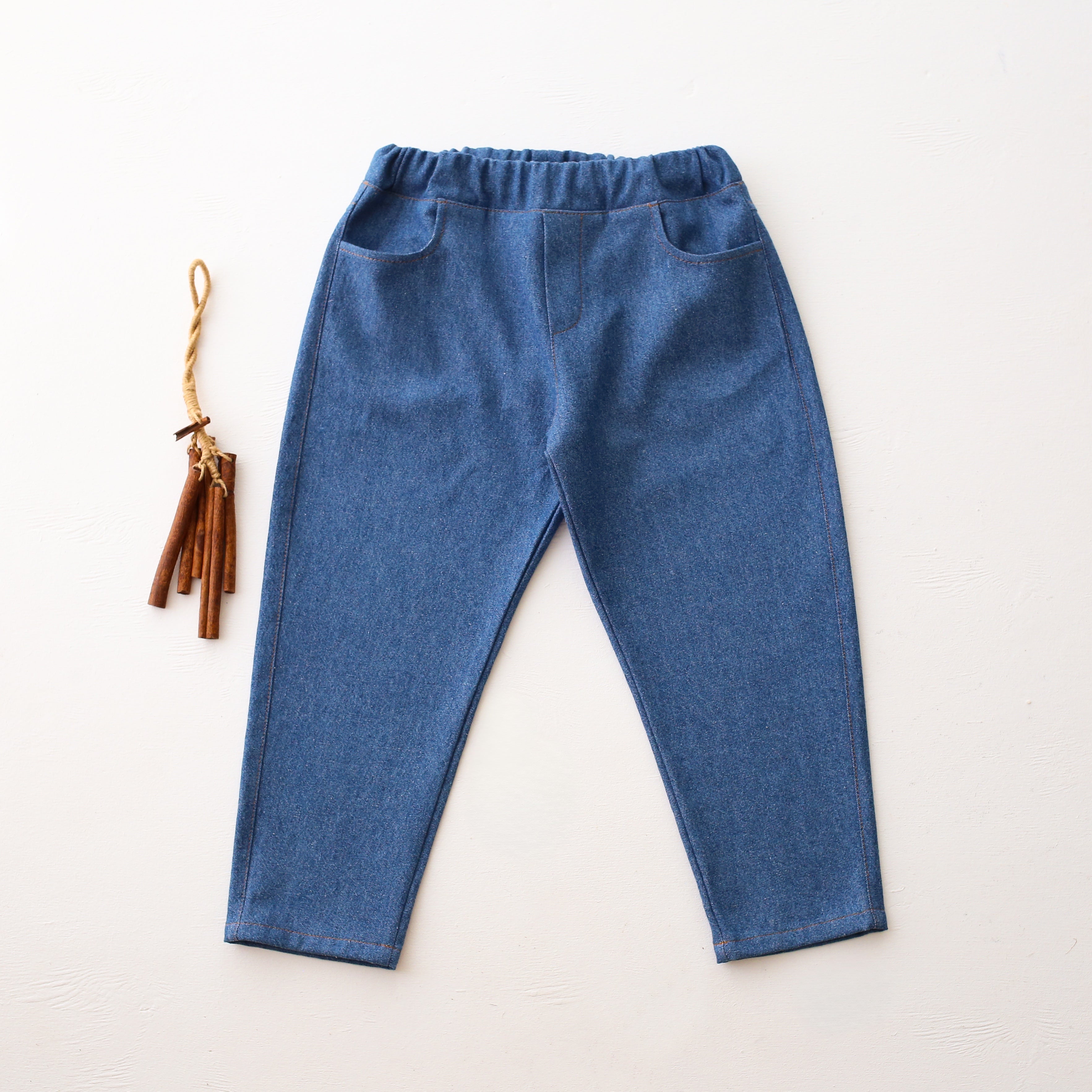 Dark Blue Denim Jeans