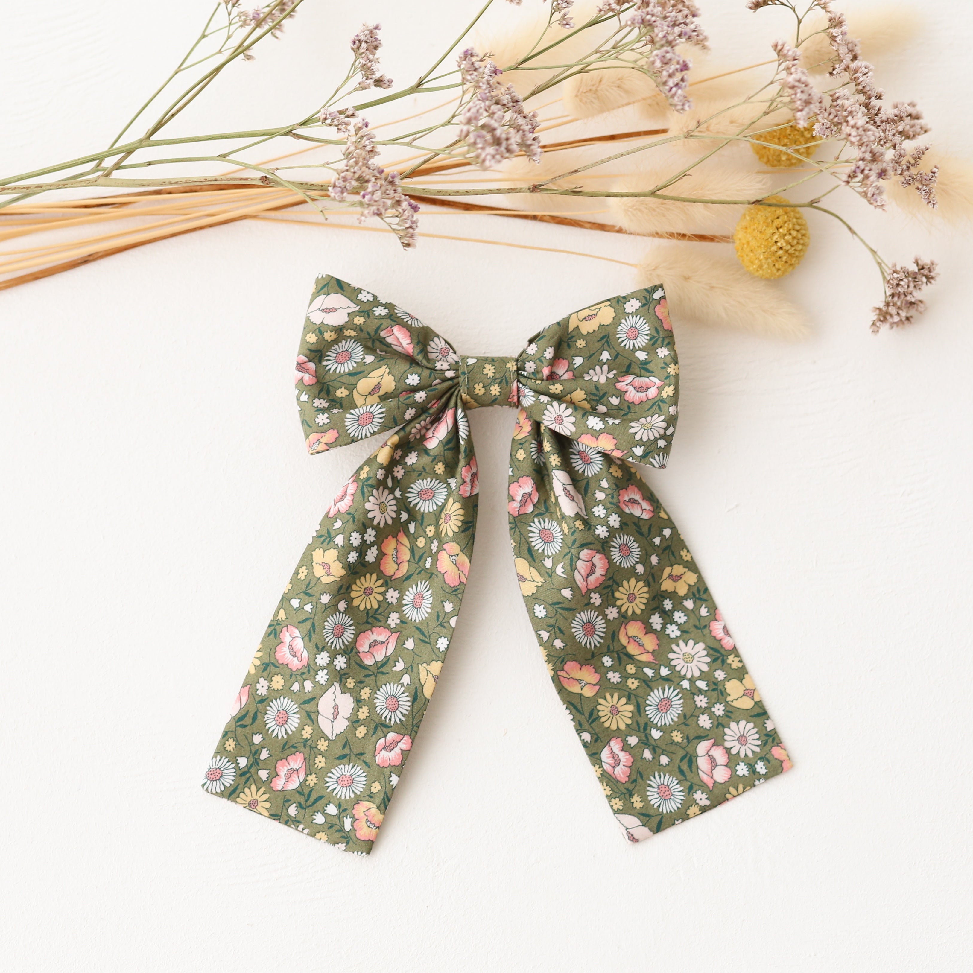 Lily Hair Bow in Veronica Liberty Print