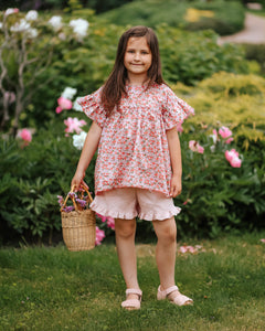 Dolman Sleeve Tunic in Hedgerow Ramble Liberty Print