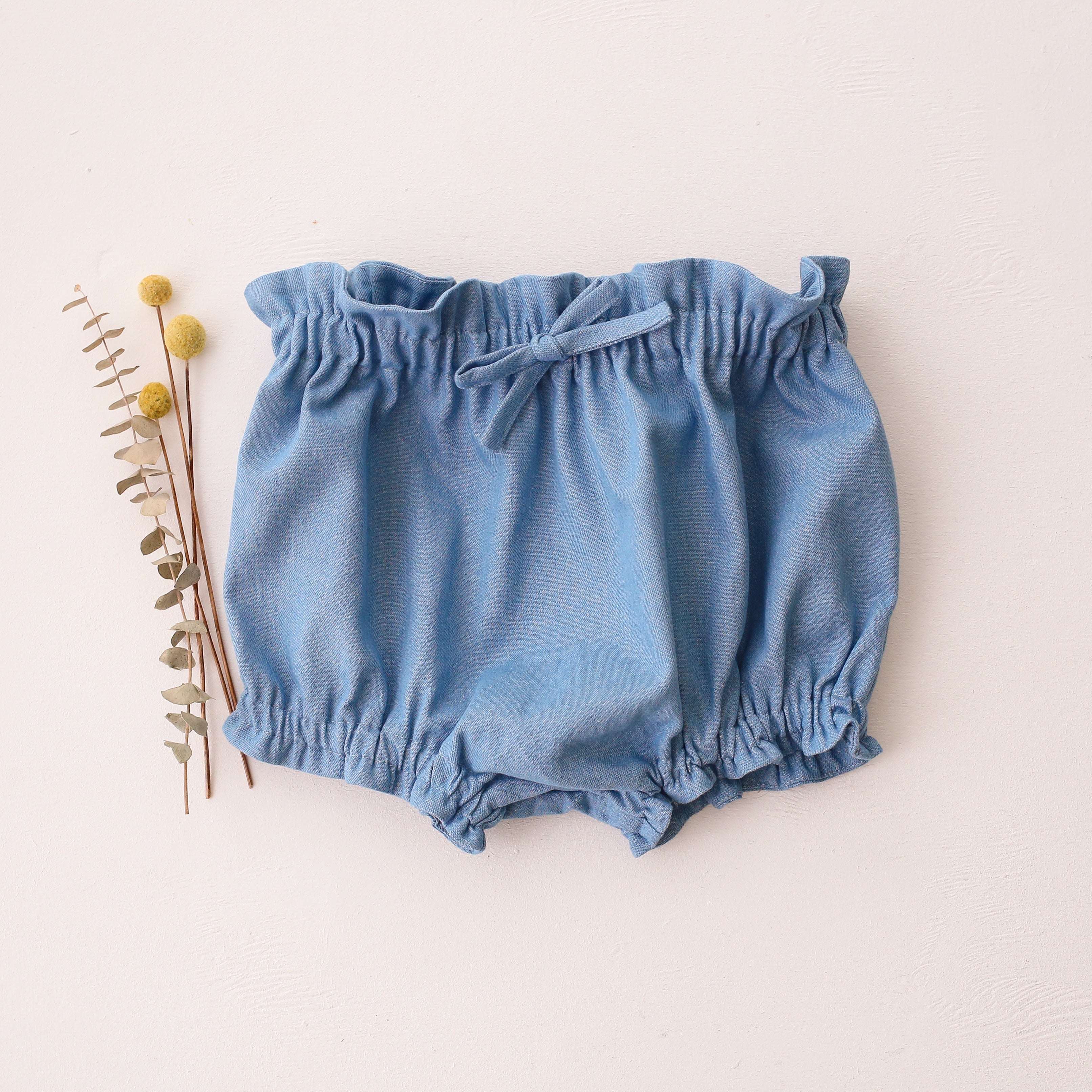 Light Denim Frills Bloomers