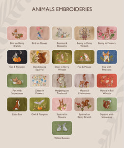 Animal & Ocean Embroidery Add-On