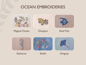 Animal & Ocean Embroidery Add-On