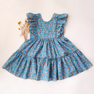 Hedgerow Ramble Ruffled Front Tiered Dress
