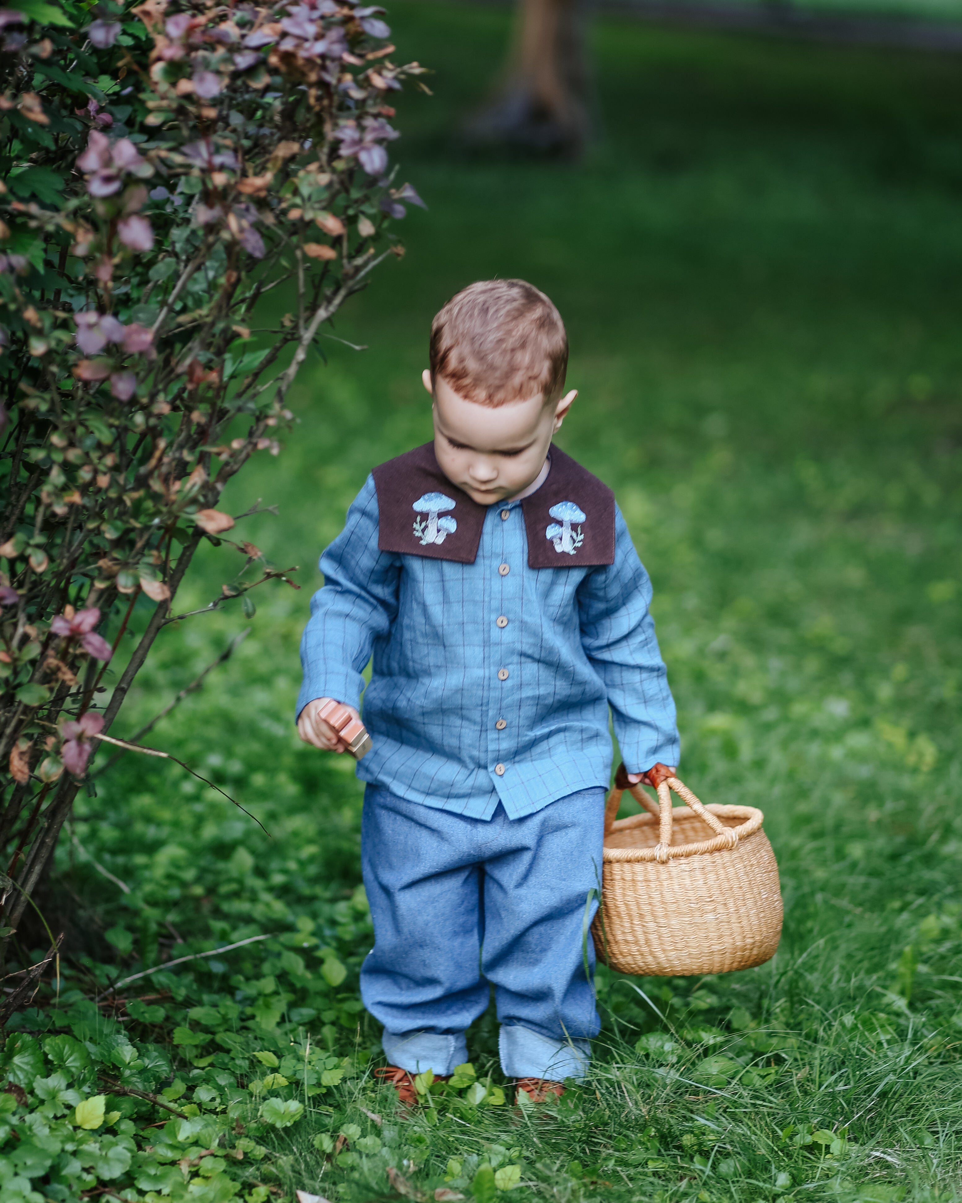 Dark Blue Denim Jeans
