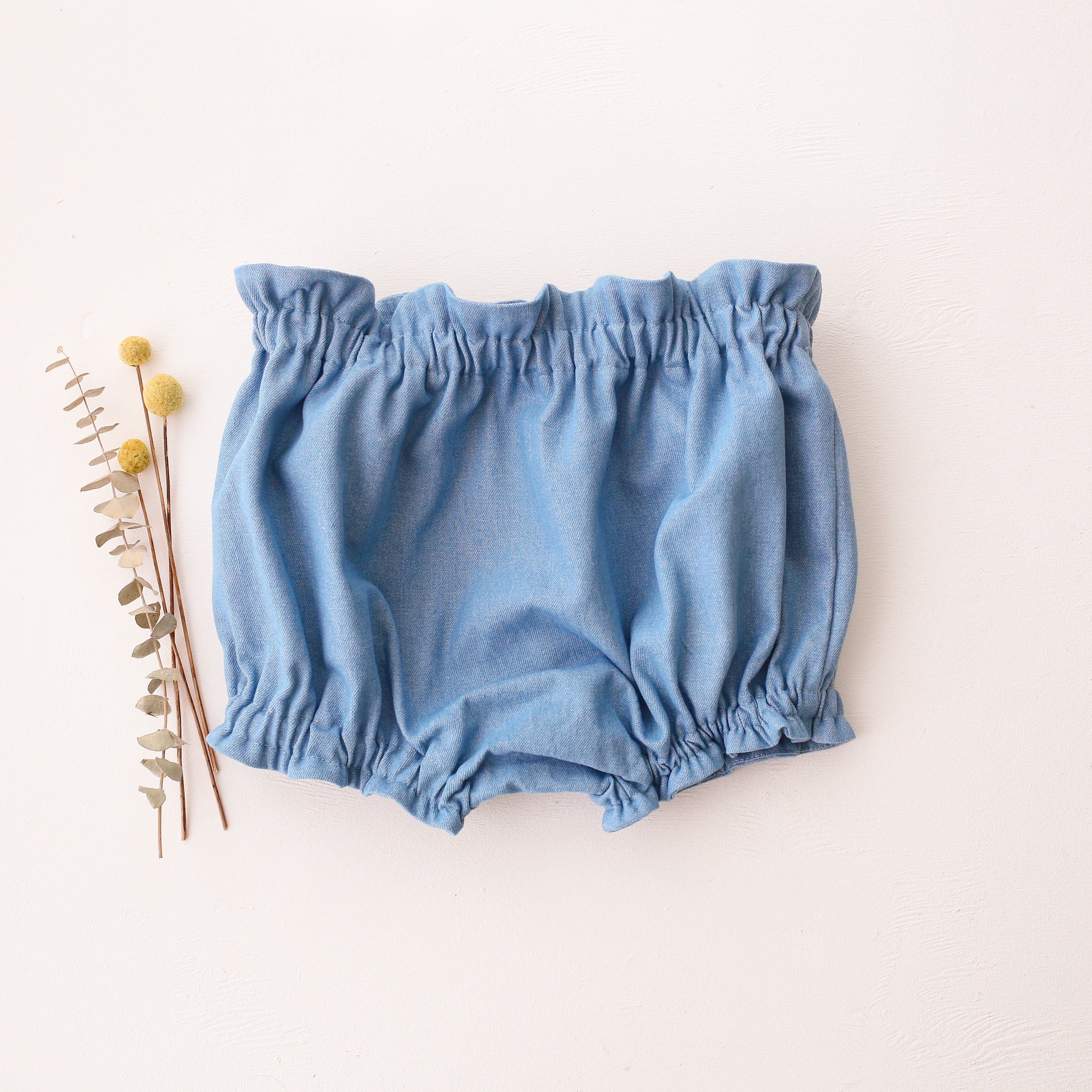 Light Denim Frills Bloomers