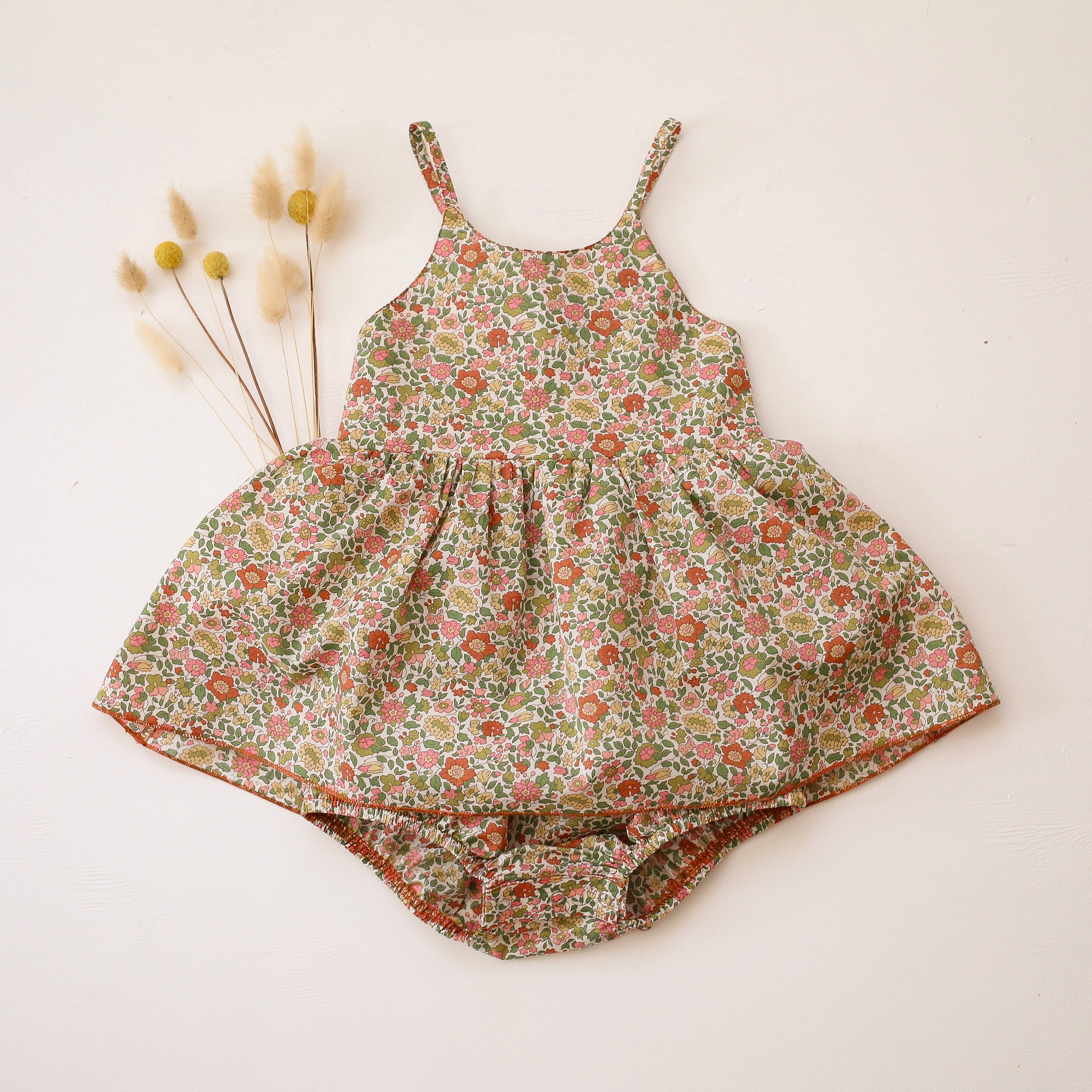 Theresa Skirted Bubble Playsuit
