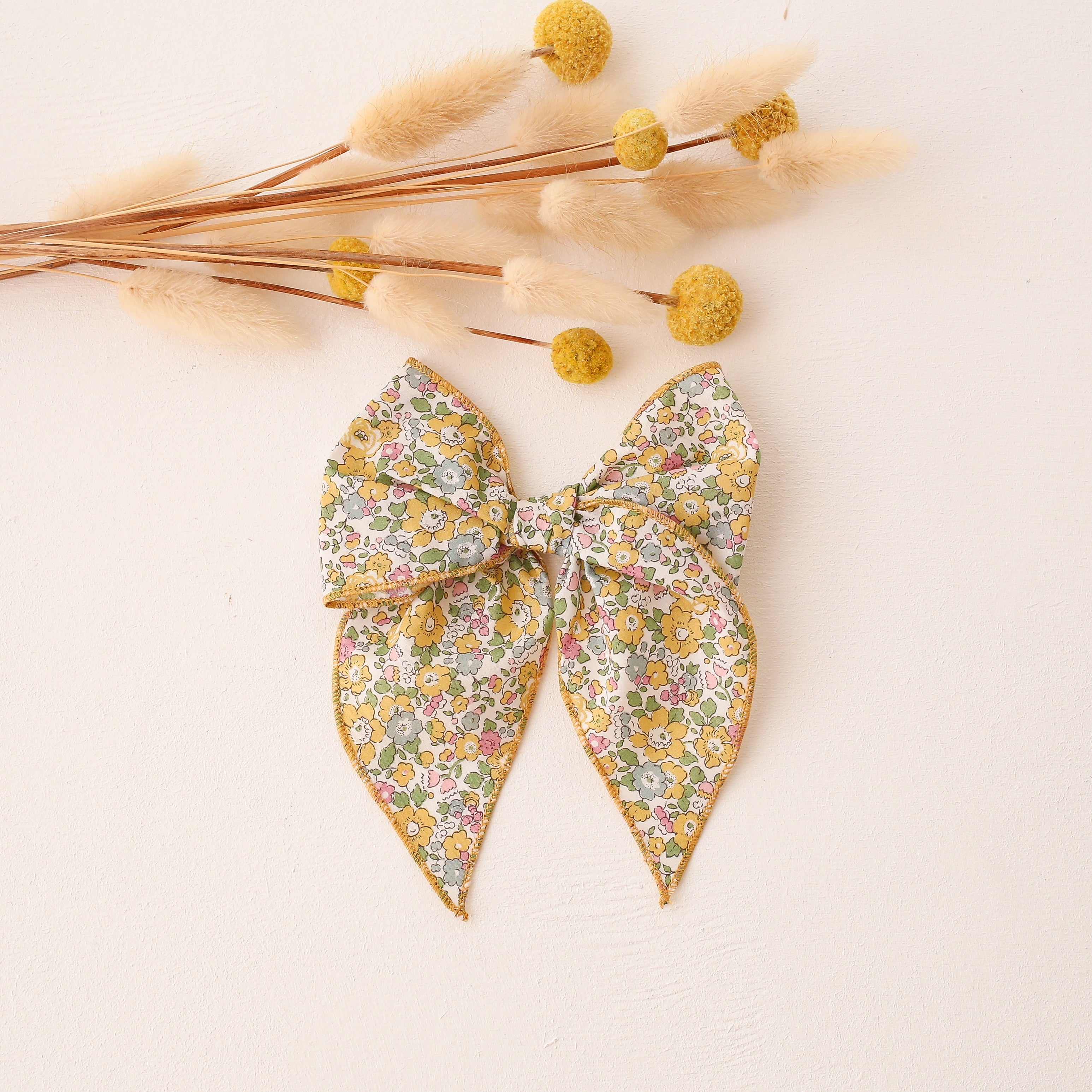 Whimsy Hair Bow in Betsy Ann Liberty Print