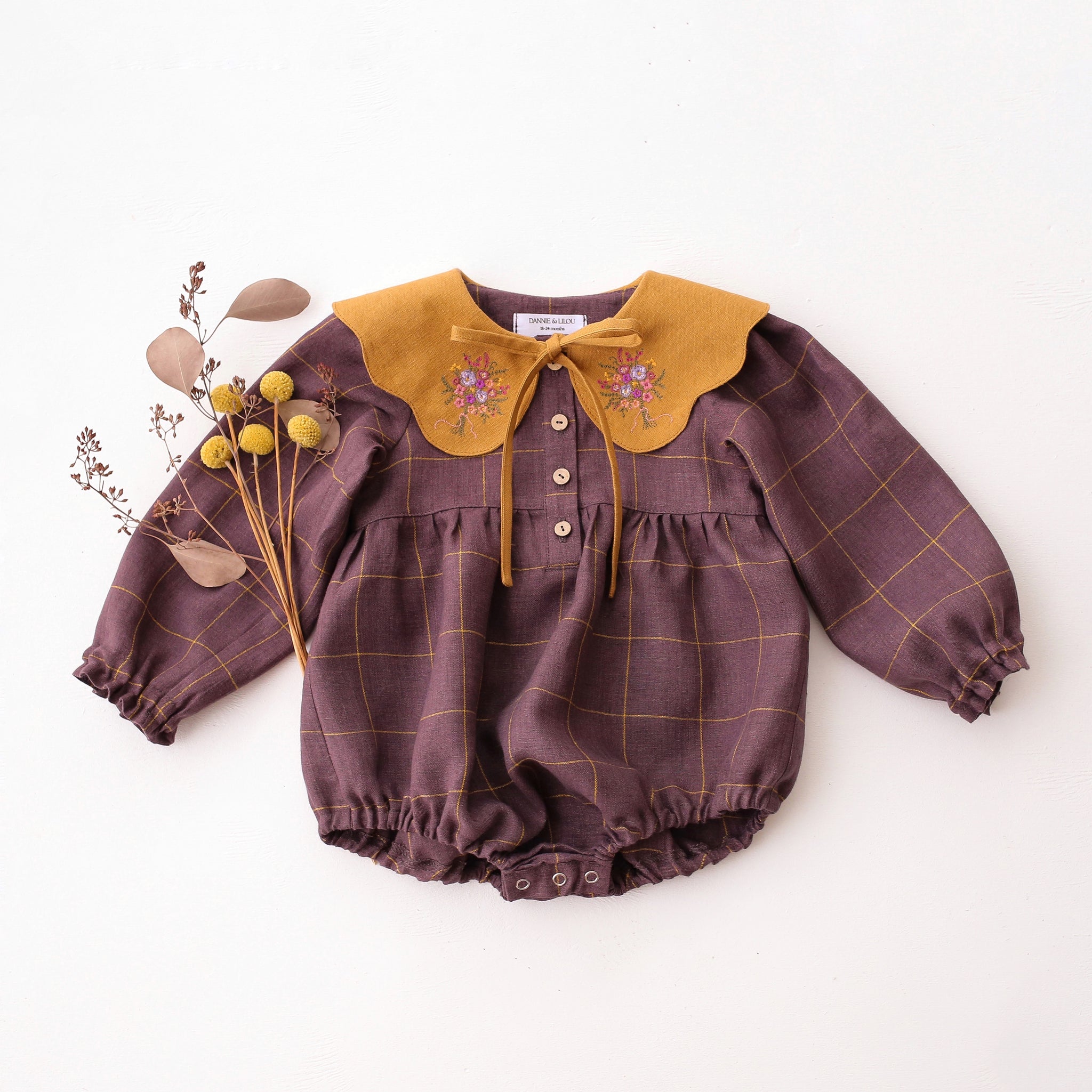 Long Sleeve Bubble Playsuits – Dannie and Lilou