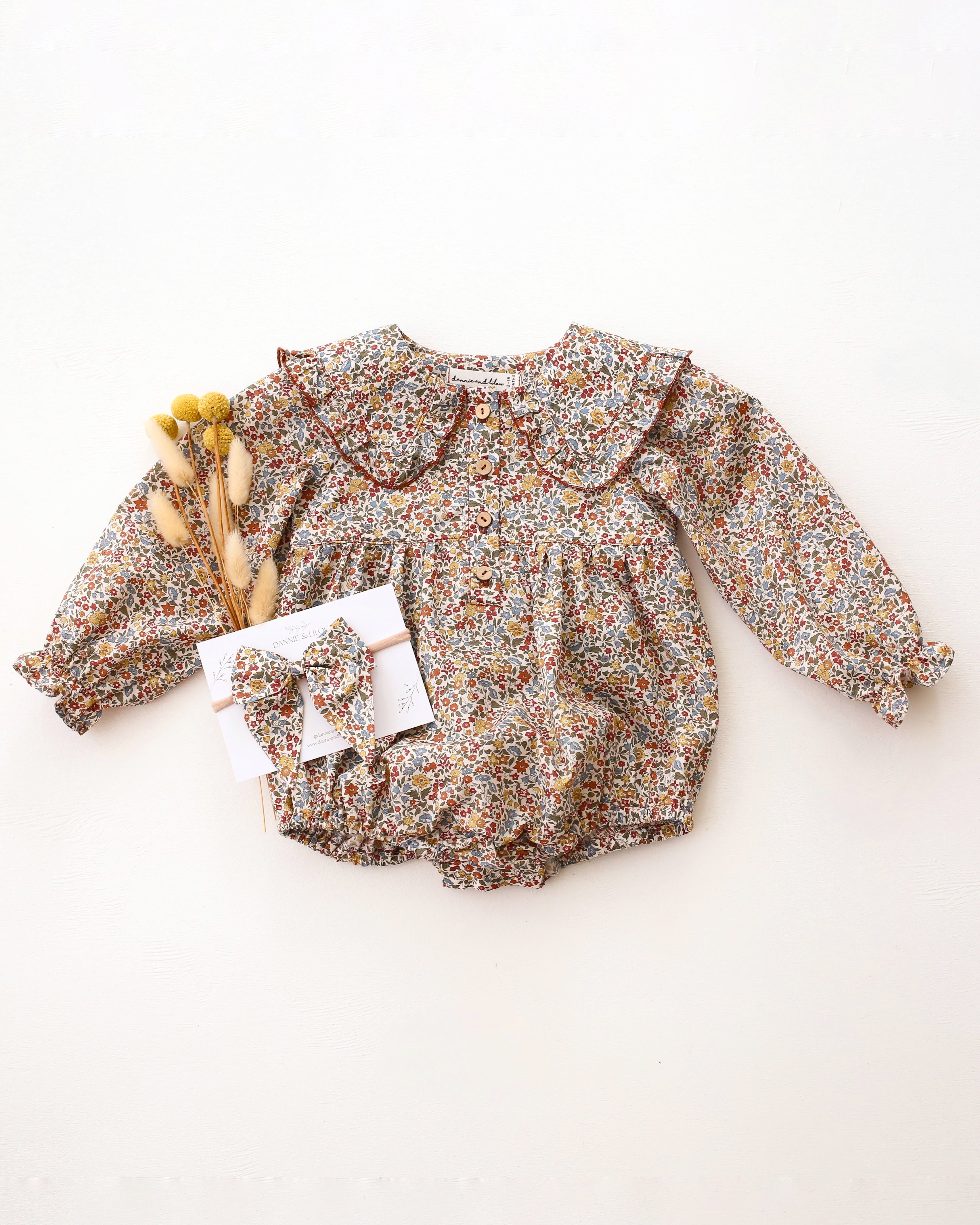 Mini Penny Hair Bow in Ava Liberty Print