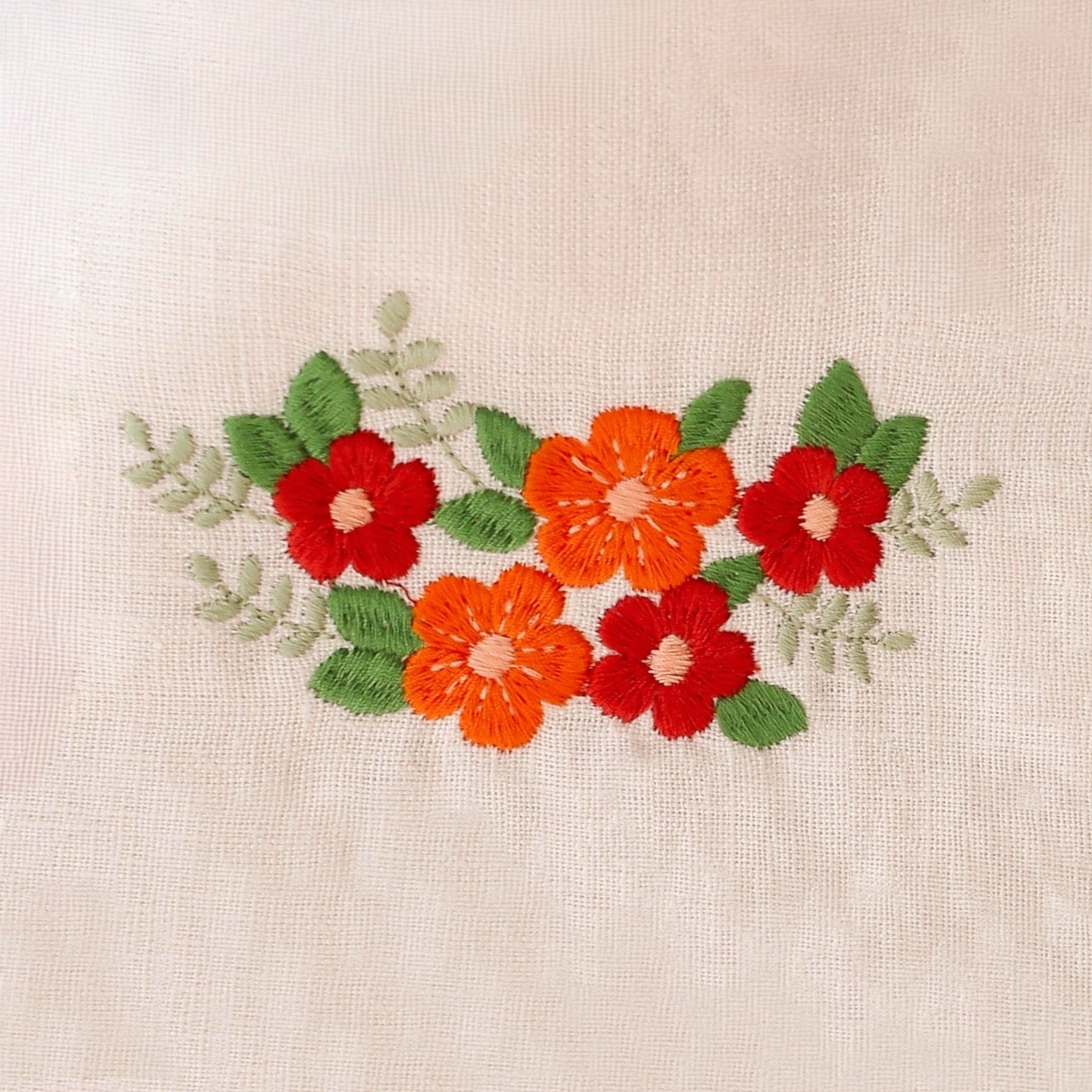 Floral Embroidery Add-On