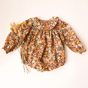 Classic Meadow Long Sleeve Babydoll Bodice Bubble Playsuit