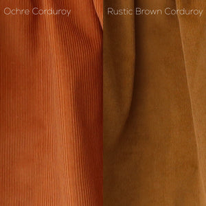 Rustic Brown Corduroy Bloomers